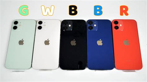 QUICK | iPhone 12 mini ALL Colors Unboxing - YouTube