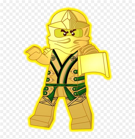 Lego Ninjago Clipart Golden Ninja - Lloyd Lego Ninjago Drawings, HD Png ...