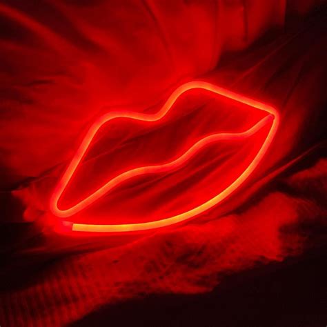 Symbol neon signs | Neon lips, Neon signs, Neon