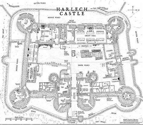 Medieval Castle Floor Plan