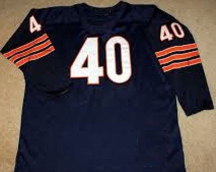 Gale Sayers Vintage Style Chicago Bears Long Sleeve Jersey – Best Sports Jerseys