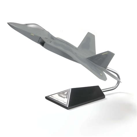 USAF Lockheed Boeing F-22 Raptor Desk Display Fighter Jet Model 1/48 ES ...