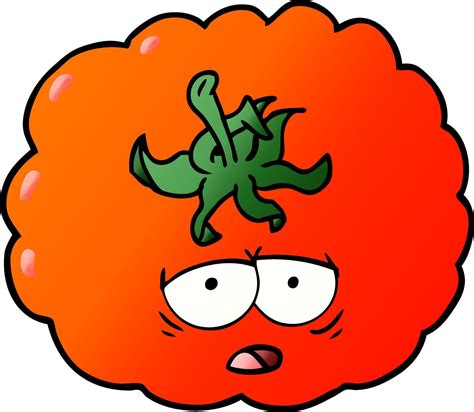 cartoon tomato character 12536730 Vector Art at Vecteezy