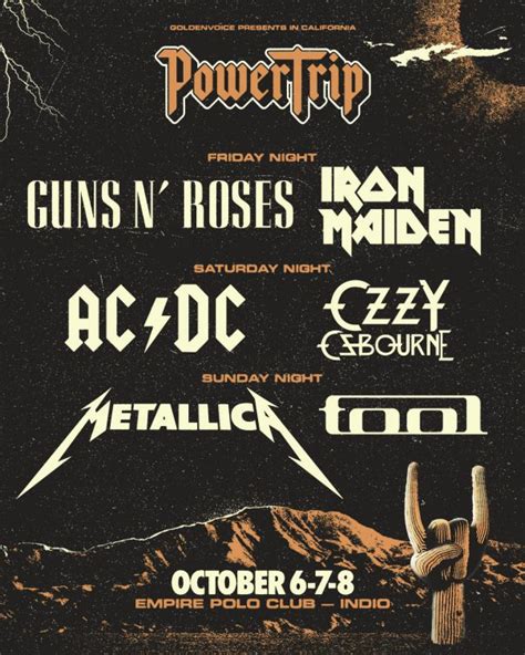 Goldenvoice announces new hard rock fest Power Trip in Indio | RIFF