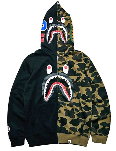 Top 10 Recommended Bape Shark Hoodie Replica – Simple Home