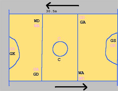 Knowing The Different Positions on a Netball Court - Sports Websites