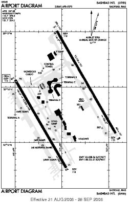 BGW - Baghdad [Intl], IQ - Airport - Great Circle Mapper