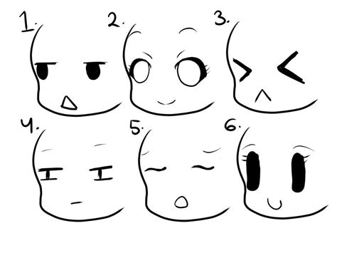 Crying Drawing Reference Poses : 6 Kind Of Chibi Eyes And Mouths By Yummyluvpancake007 ...