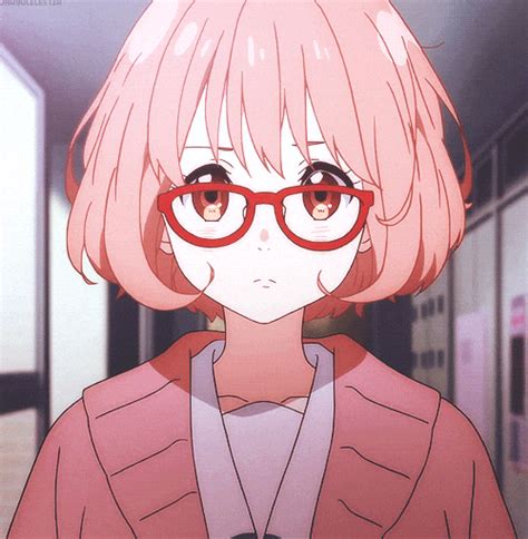 Kyoukai No Kanata Glasses GIF - Find & Share on GIPHY