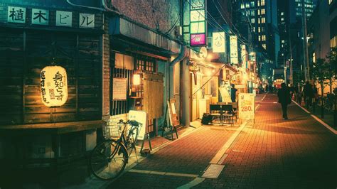 Tokyo Street Night Wallpapers - Top Free Tokyo Street Night Backgrounds - WallpaperAccess