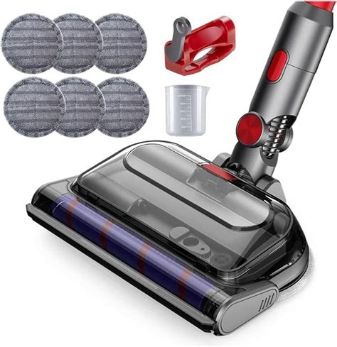 Amazon.com - DULEXO Electric Mop Head Compatible with Dyson V7 V8 V10 ...