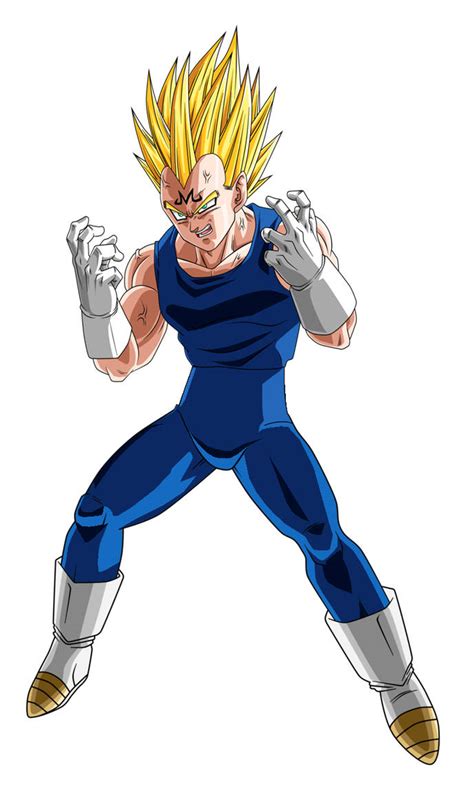 Majin Vegeta by elninja75 on DeviantArt