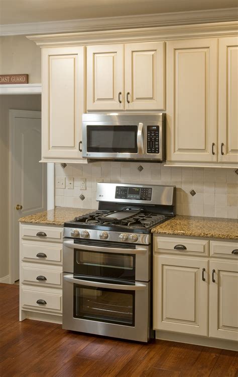 Restored Kitchen Cabinets | Beige kitchen cabinets, Beige kitchen, Kitchen design