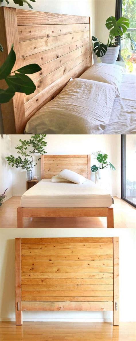 Build a beautiful wood DIY headboard: detailed tutorial & free plans for twin, queen & king size ...