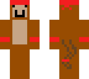 1-1-1 Dart Monkey :) | Minecraft Skin