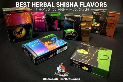 The Best Herbal Shisha Flavors - Tobacco Free Hookah - SouthSmoke