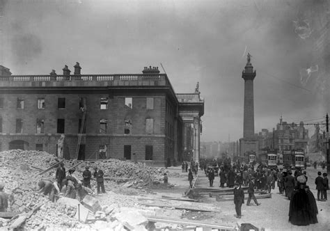 Historic Photos of Dublin After the 1916 Easter Rising ~ Vintage Everyday