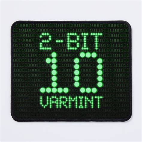 "2-Bit Varmint" Mouse Pad for Sale by GrandeDuc | Redbubble