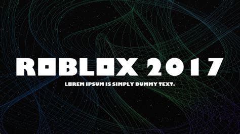 Roblox 2017 Font : Download Free for Desktop & Webfont