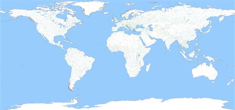 Download Simplistic 4K World Map in White Wallpaper | Wallpapers.com