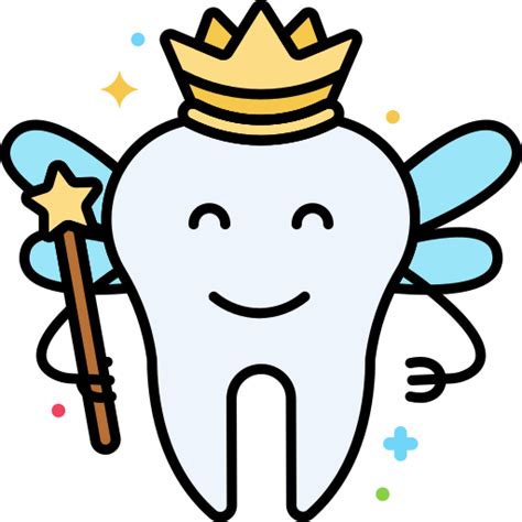 Tooth fairy Flaticons Lineal Color icon