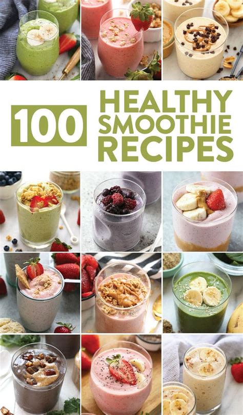 Healthy Smoothie Recipes (+How to Make a Smoothie) - Fit Foodie Finds