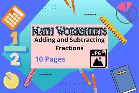 Adding Fractions Worksheets