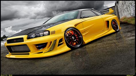 Skyline GTR R34 Wallpaper (63+ pictures) - WallpaperSet