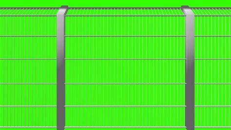 Fence - Green Screen Animation Footage - YouTube