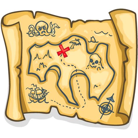 Treasure Map transparent PNG - StickPNG