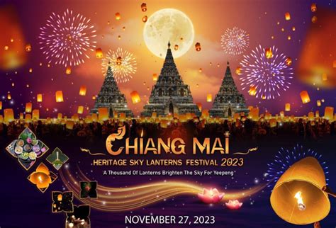 Chiang Mai Heritage Sky Lanterns Festival 2023 Ticket in Chiang Mai | Pelago