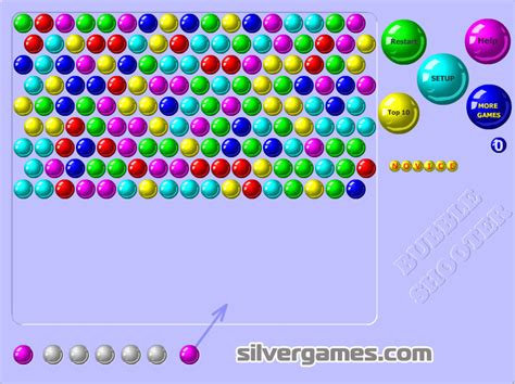 Bubble Shooter - Play Online on SilverGames 🕹️