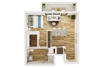 Floor Plans of The Vue in Indianapolis, IN | Indianapolis Apartments