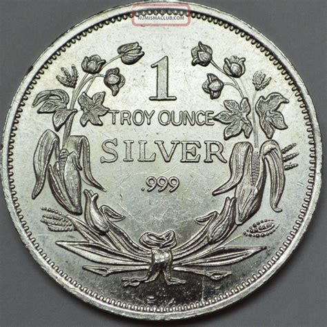 Seated Liberty 1 Troy Oz. 999 Silver Bullion Round