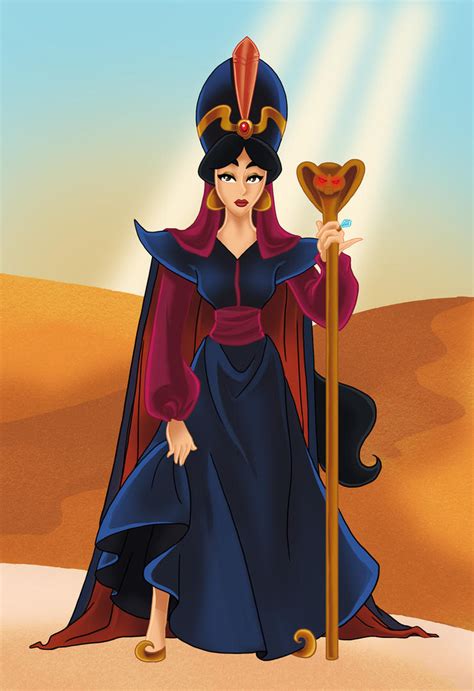 Jasmine as Jafar by Paola-Tosca on DeviantArt