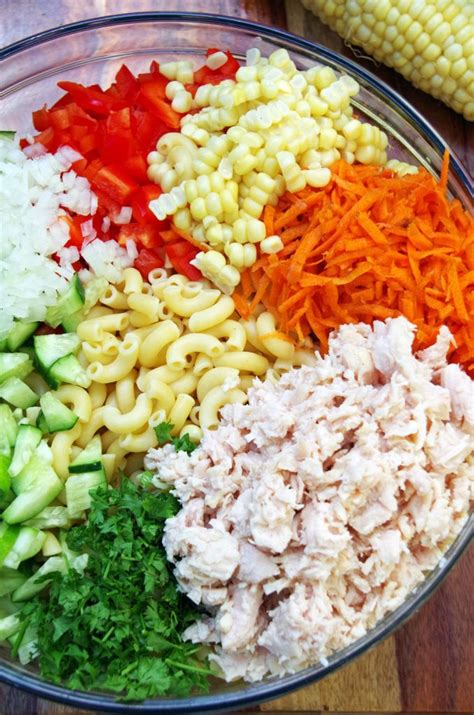 Cold Chicken Pasta Salad Recipe - Turning the Clock Back