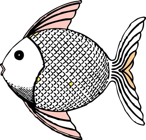 Fish Clipart Black and White Pictures – Clipartix