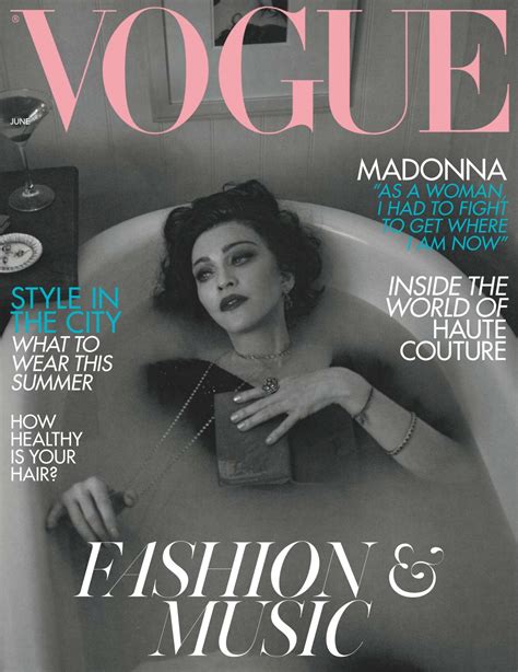 MADONNA in Vogue Magazine, June 2019 – HawtCelebs