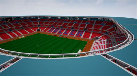 Red Stadium in Environments - UE Marketplace