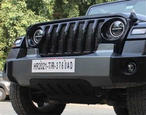 Highest Quality FRP Exterior Accessories Mahindra Thar Seven Slot Grill ...