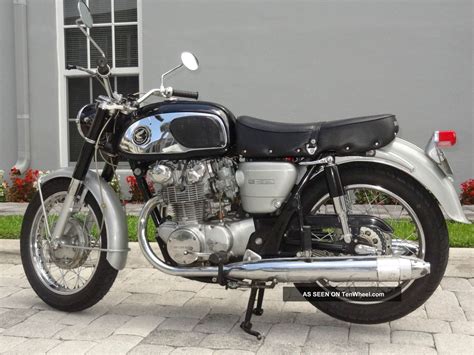 1966 Honda Cb450 Black Bomber