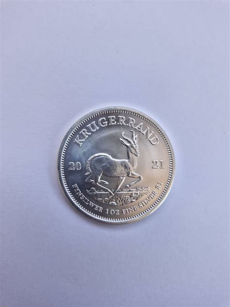 1 Oz - 2021 Krugerrands 1Oz Fine Silver (with capsule) for sale in Mossel Bay (ID:601518616)