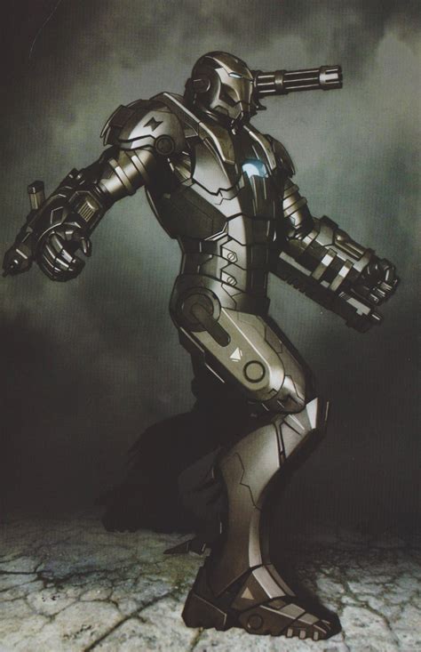 Early Concept Art For IRON MAN 2 Shows Early Designs For Black Widow ...