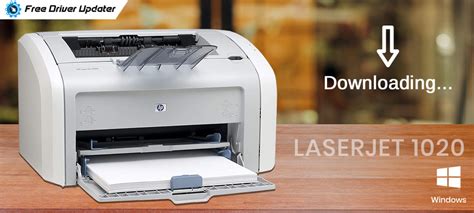 HP LaserJet 1020 Printer Driver Download for Windows 7,8,10