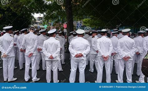 New Zealand Navy Officers editorial stock image. Image of river - 54056389