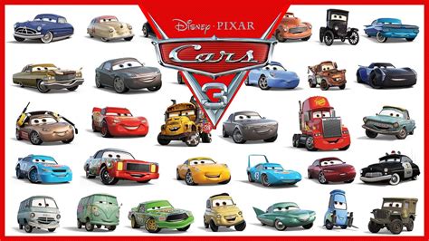 Download cars 3 characters - percomplete