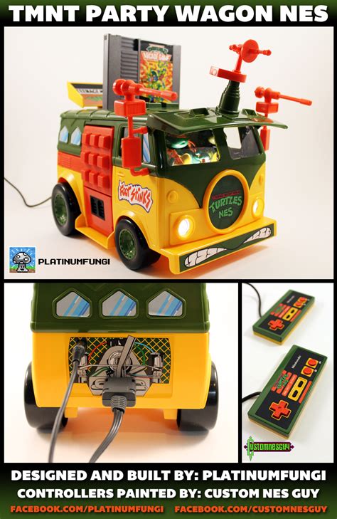 Introducing the ‘TMNT Party Wagon NES’ | platinumfungi