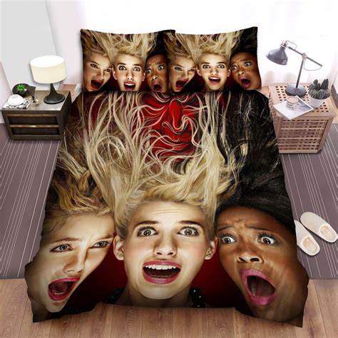 Scream Queens Movie Poster 6 Bedding Sets, Duvet Cover Flatsheet Gift For Mother's day, Father's ...