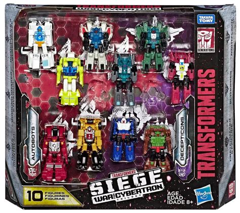 Transformers Siege War For Cybertron Autobots & Decepticons Action ...