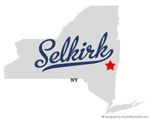 Map of Selkirk, NY, New York